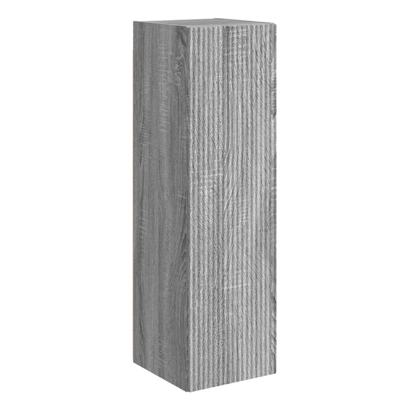 TV Wall Cabinet Set 6 pcs Grey Sonoma