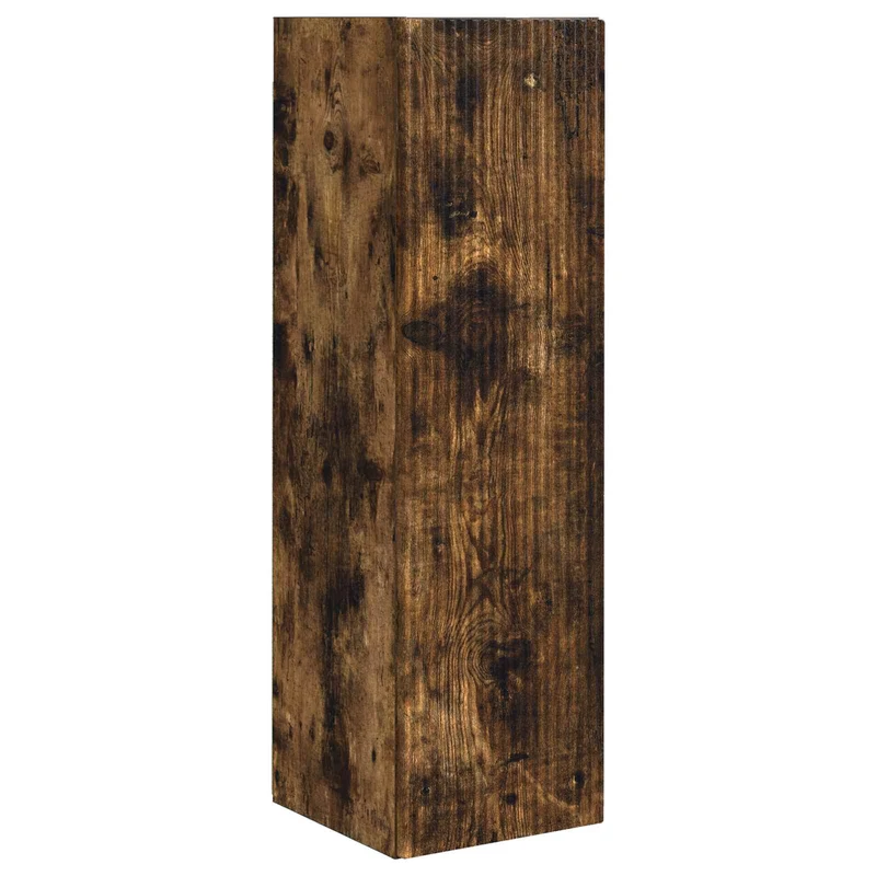TV Cabinet Set 4 pcs Smoked Oak Engineered Wood