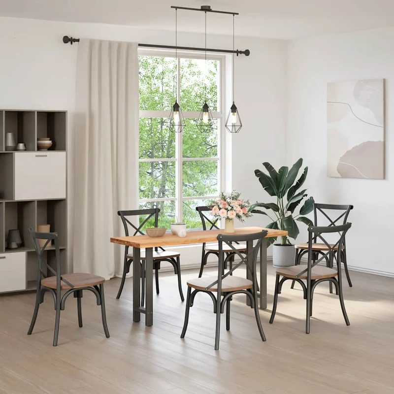 Console Table Legs Anthracite 2 pcs 28x(72-73) cm Steel