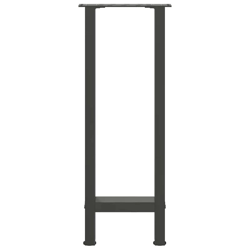 Console Table Legs Anthracite 2 pcs 28x(72-73) cm Steel