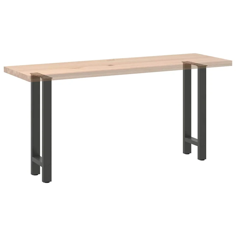 Console Table Legs Anthracite 2 pcs 38x(72-73) cm Steel