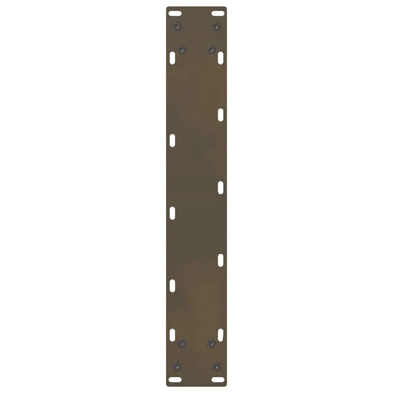 Bar Table Legs Natural Steel 2 pcs 40x(100-101) cm Steel