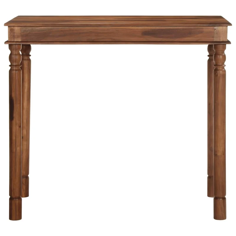 Bar Table 120x60x107 cm Solid Wood Acacia