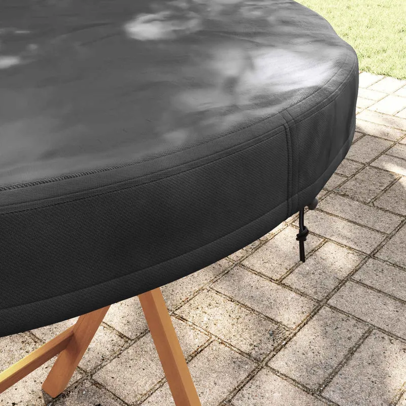 Outdoor Table Cover 102 x 102 x 10 cm 420D Oxford Fbric Round