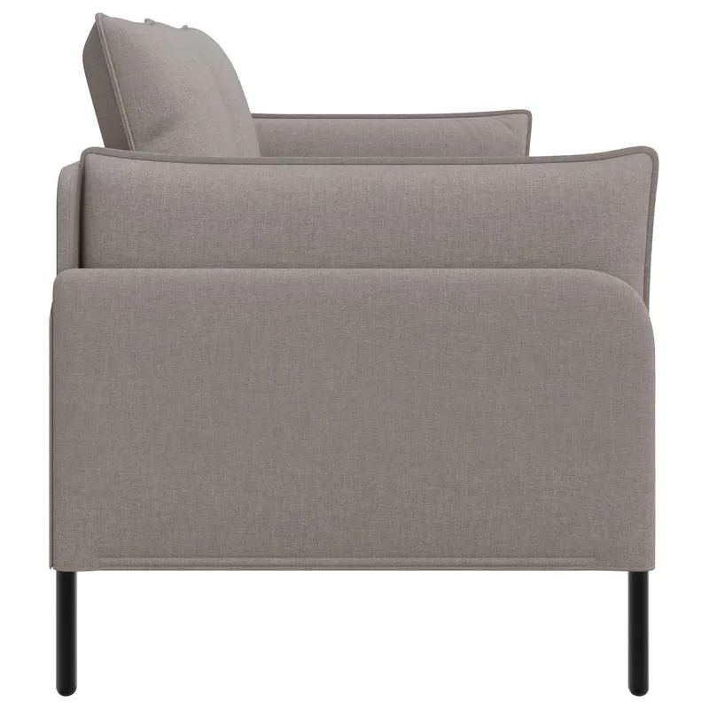 2-Seater Sofa Taupe 188 x 81 x 89 cm Fabric