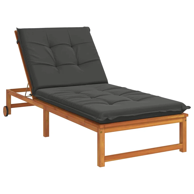 Sunlounger Cushion GEMERT 100% Polyester Anthracite