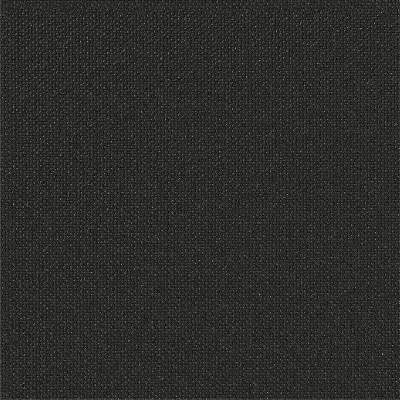 Sunlounger Cushion GEMERT 100% Polyester Black 190 x 90 x 9 cm