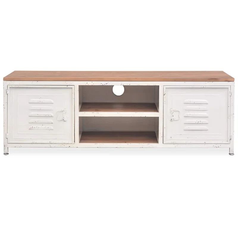 245457 vidaXL TV Cabinet 120x30x40 cm White