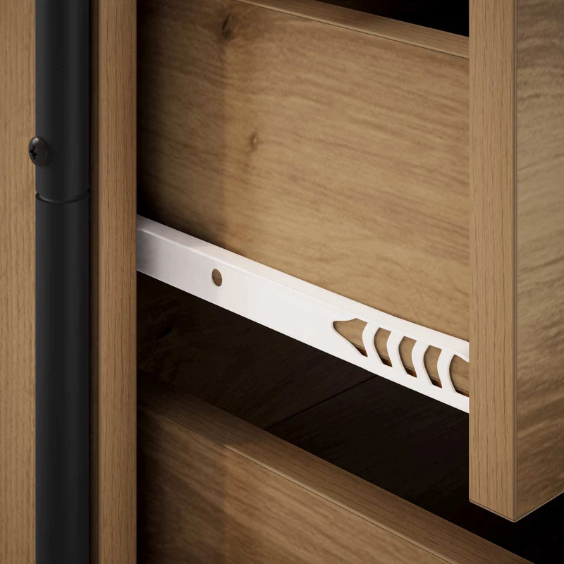 Bedside Cabinet Artisan Oak 48 x 36.5 x 60 cm Engineered Wood