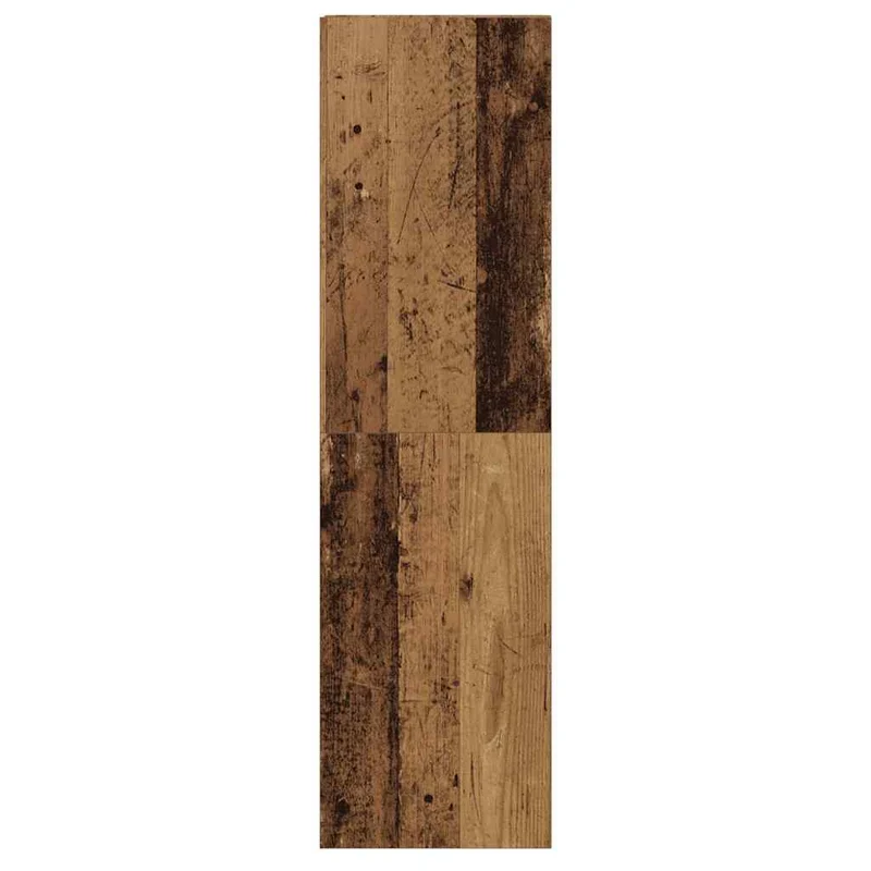 7 Piece TV Cabinet Set Wall-mounted Old Wood Engineered Wood