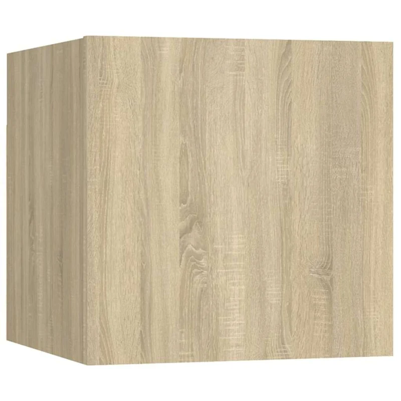 5 Piece TV Cabinet Set Sonoma Oak Engineered Wood