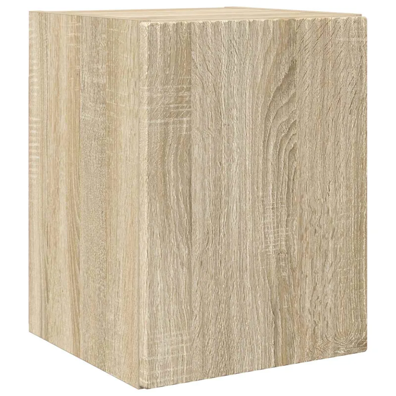 TV Cabinet Set 4 pcs Sonoma Oak Engineered Wood