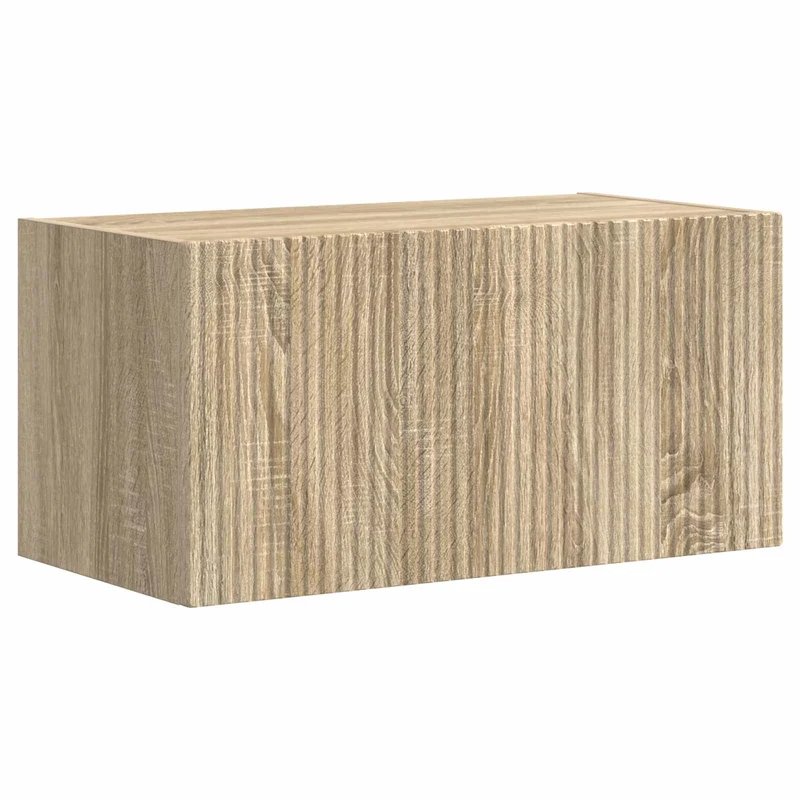 TV Cabinet Set 4 pcs Sonoma Oak Engineered Wood