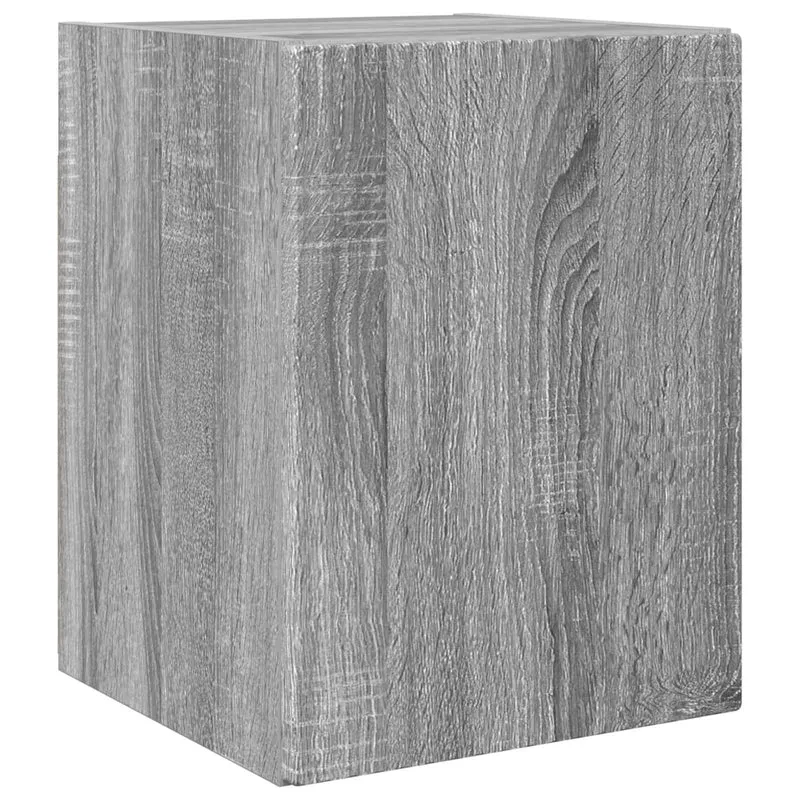 TV Cabinet Set 4 pcs Grey Sonoma Engineered Wood