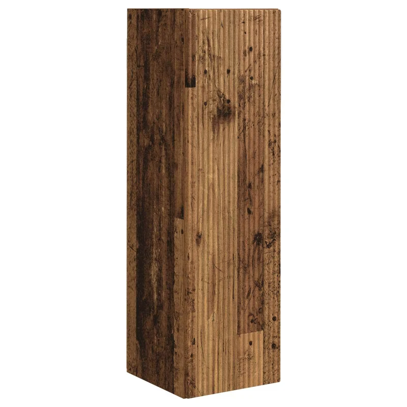 TV Cabinet Set 4 pcs Old Wood Engineered Wood