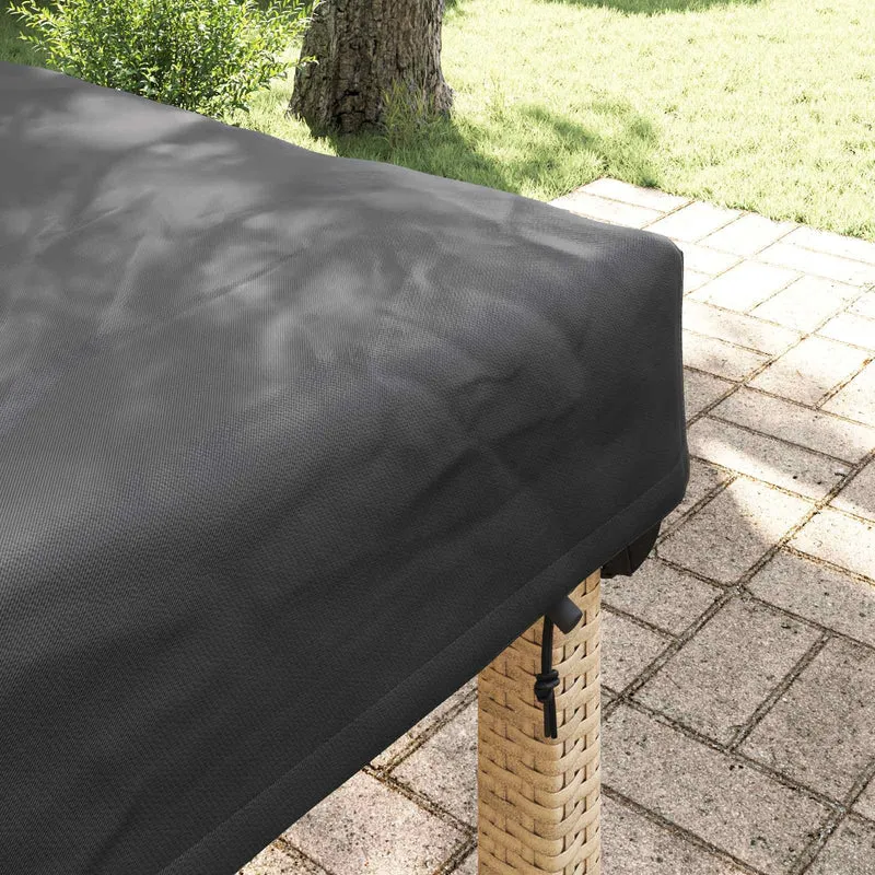 Table Cover 202 x 102 x 15 cm Fabric Rectangular Waterproof