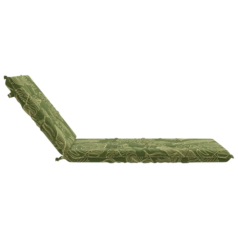 Sunlounger Cushion GEMERT 100% Polyester Leaf Design