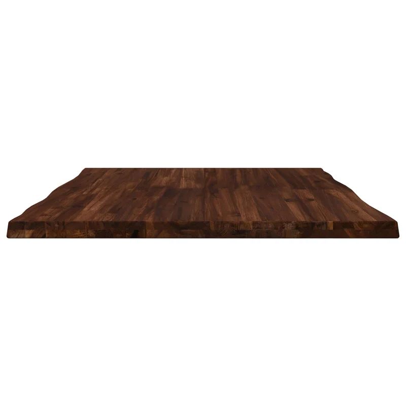 Live Edge Table Top 100 x 80 x 3.2 cm Rectangular