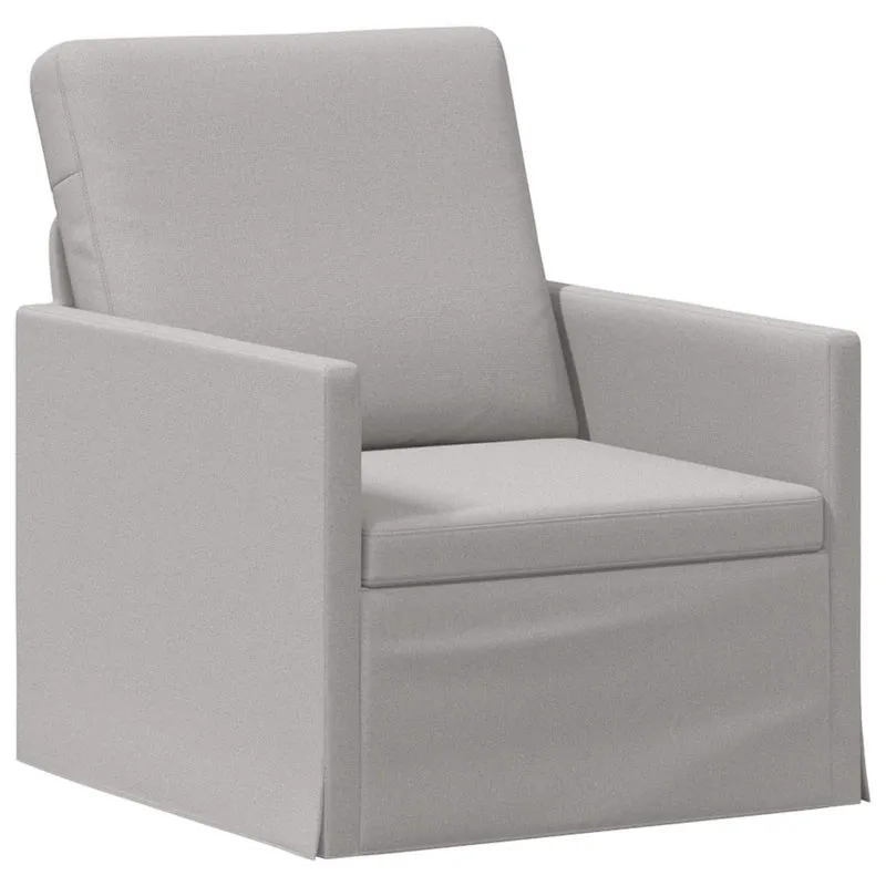 Sofa Set 2 pcs Cloud Grey Fabric