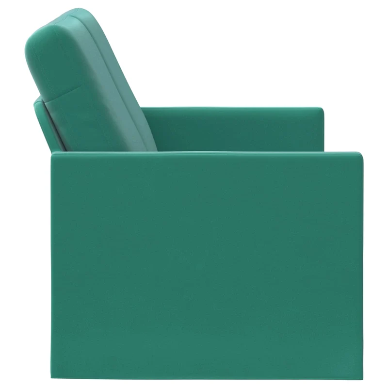 2 Seater Sofa Turquoise 150 x 81 x 82 cm Velvet