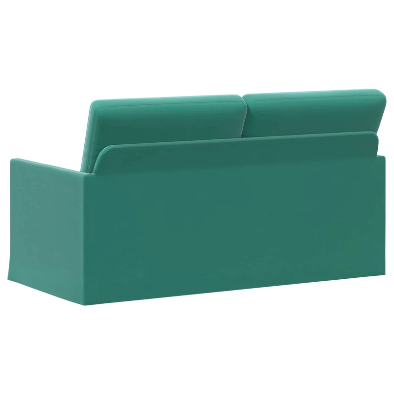 2 Seater Sofa Turquoise 150 x 81 x 82 cm Velvet