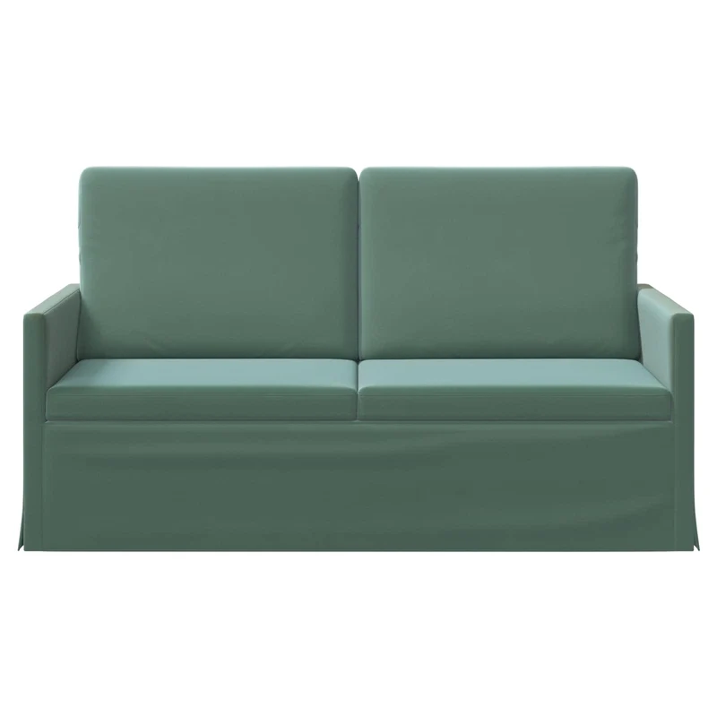 2 Seater Sofa Sea Green 150 x 81 x 82 cm Velvet