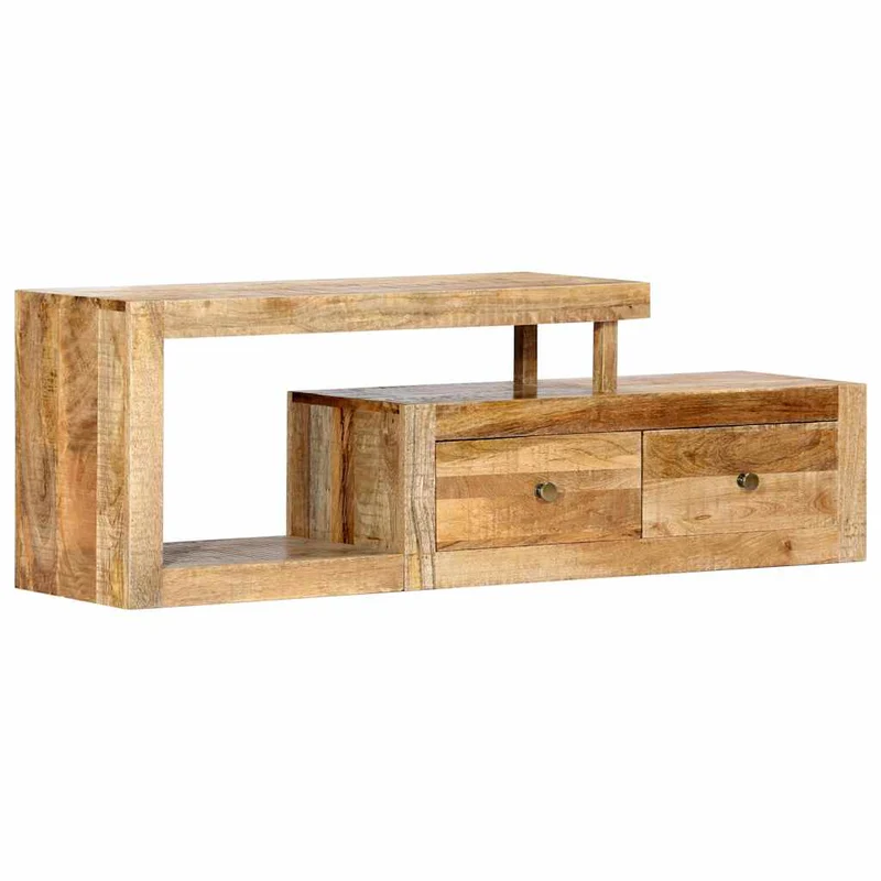 248099 vidaXL TV Cabinet 120x30x40 cm Solid Mango Wood