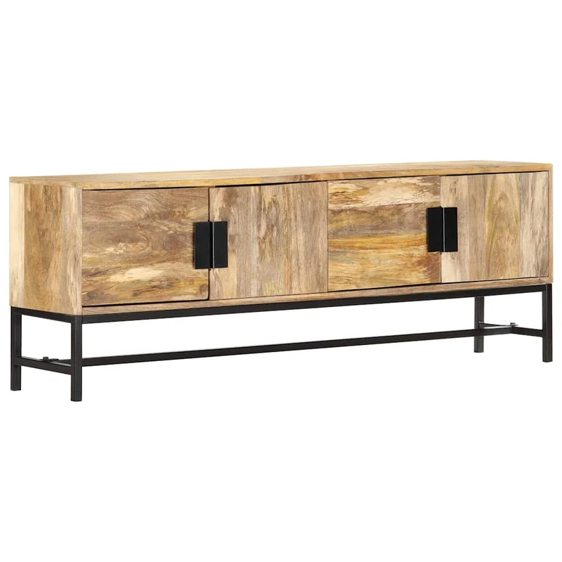 285863 vidaXL TV Cabinet 140x30x50 cm Solid Mango Wood