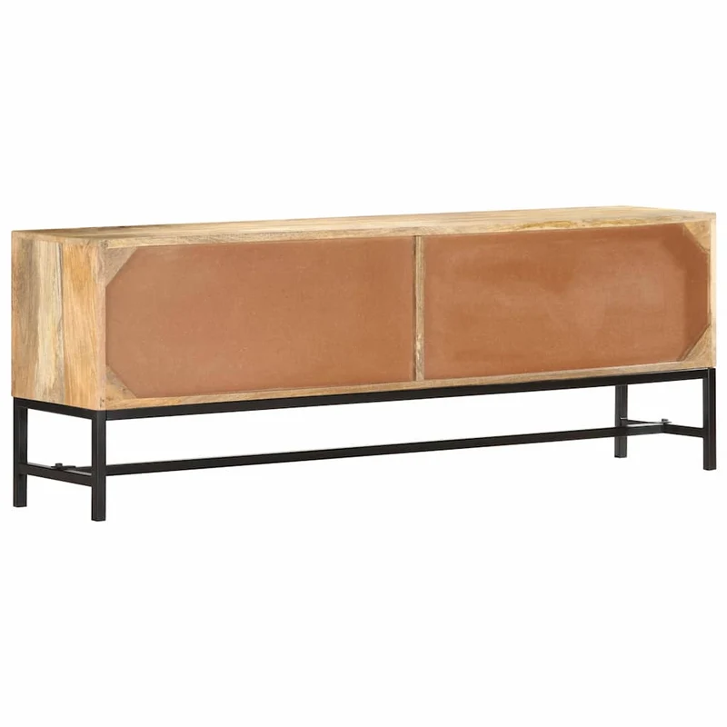 285863 vidaXL TV Cabinet 140x30x50 cm Solid Mango Wood