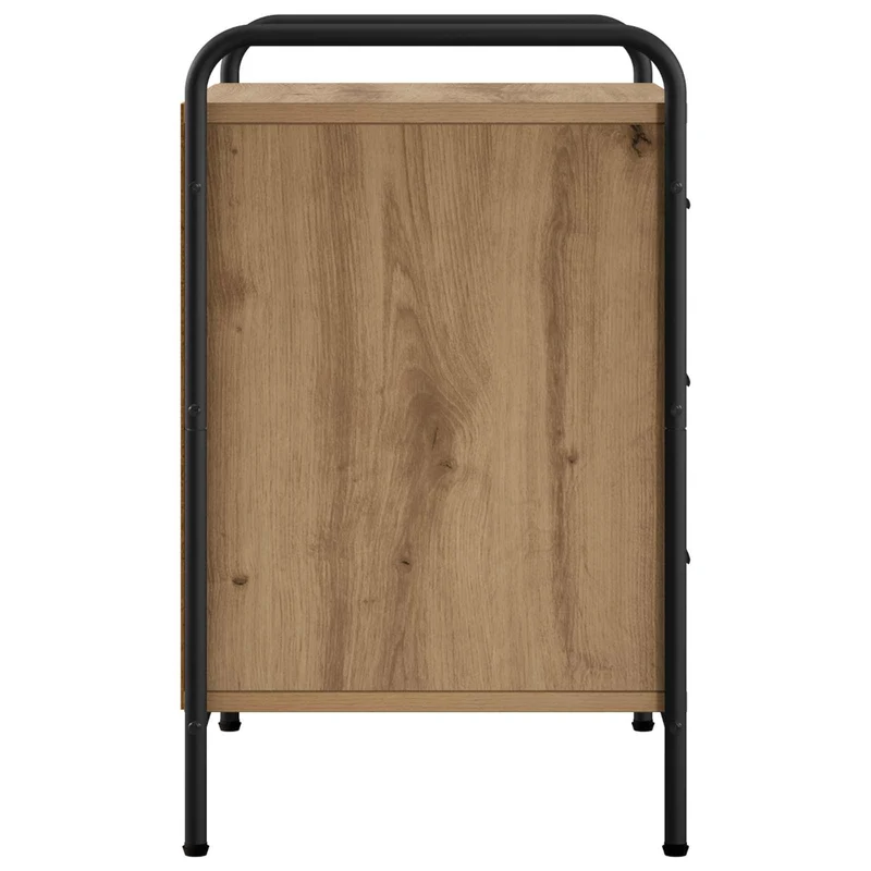 Bedside Cabinet 2 pcs Artisan Oak 48 x 36.5 x 60 cm