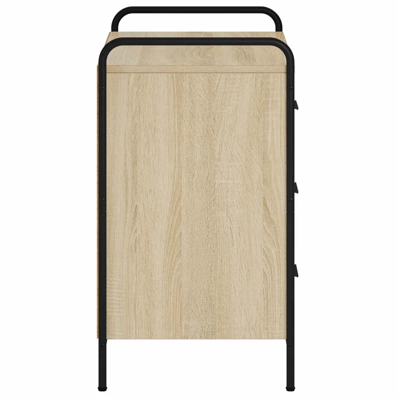 Drawer Cabinet Sonoma Oak 70 x 39.5 x 71 cm Engineered Wood