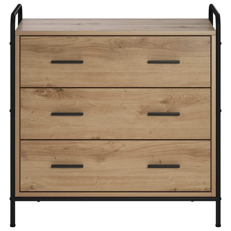 Drawer Cabinet Artisan Oak 70 x 39.5 x 71 cm Engineered Wood