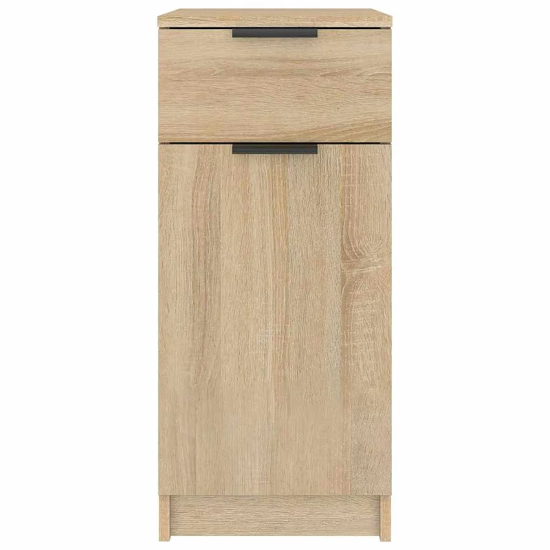 Desk Cabinet Sonoma Oak 33,5x50x75 cm Engineered Wood
