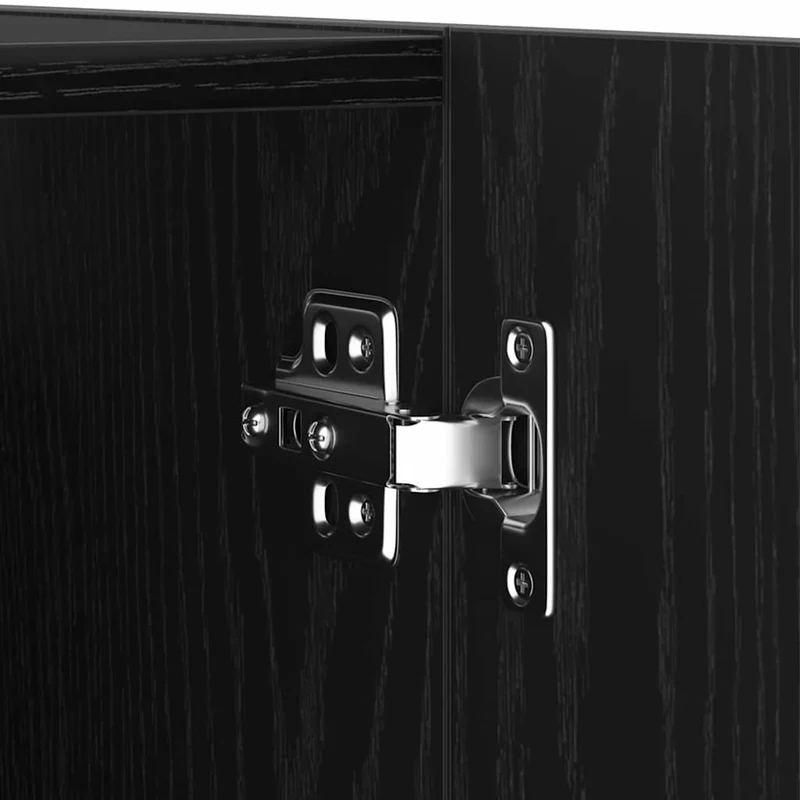 TV Cabinet Set 9 pcs 12.01 x 11.81 x 43.31 in Black Oak