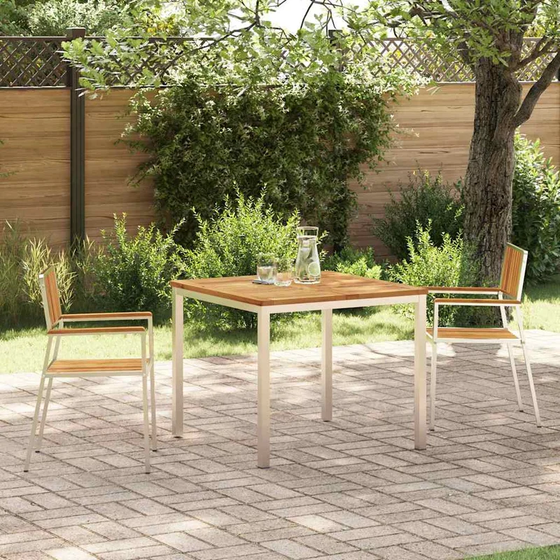 Outdoor Dining Set 3 pcs 90 x 90 x 75 cm