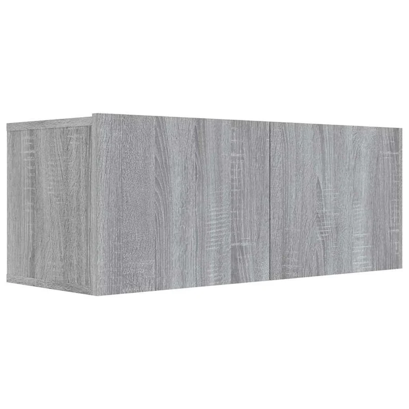 6 Piece TV Cabinet Set Grey Sonoma Engineered Wood