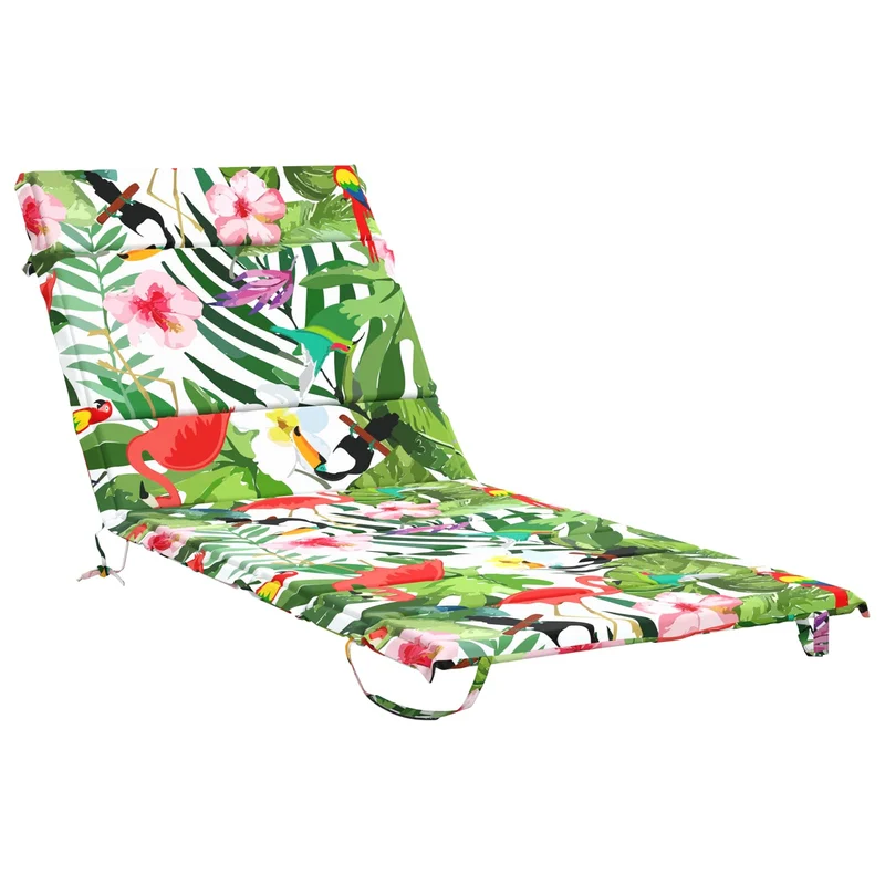 Sunlounger Cushion GEMERT 100% Polyester Multicolour