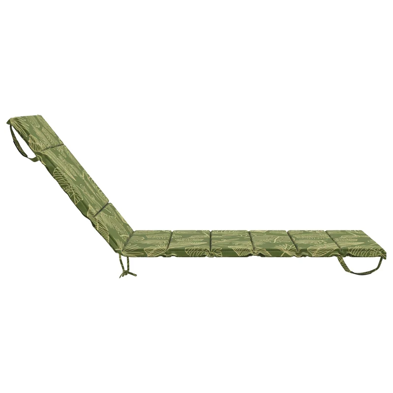 Sunlounger Cushion GEMERT 100% Polyester Leaf Design