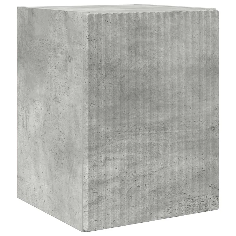 TV Cabinet Set 5 pcs Concrete Grey Engineered Wood