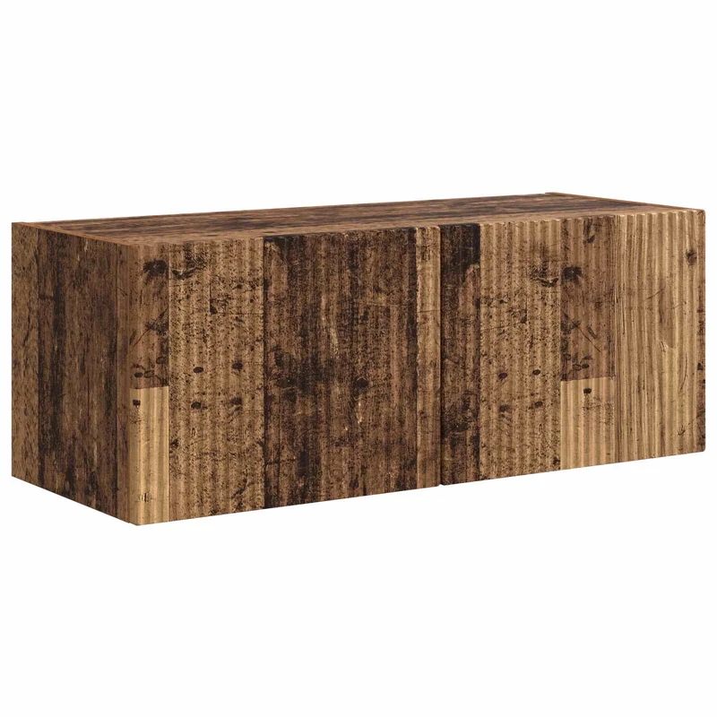 TV Cabinet Set 5 pcs Old Wood Engineered Wood
