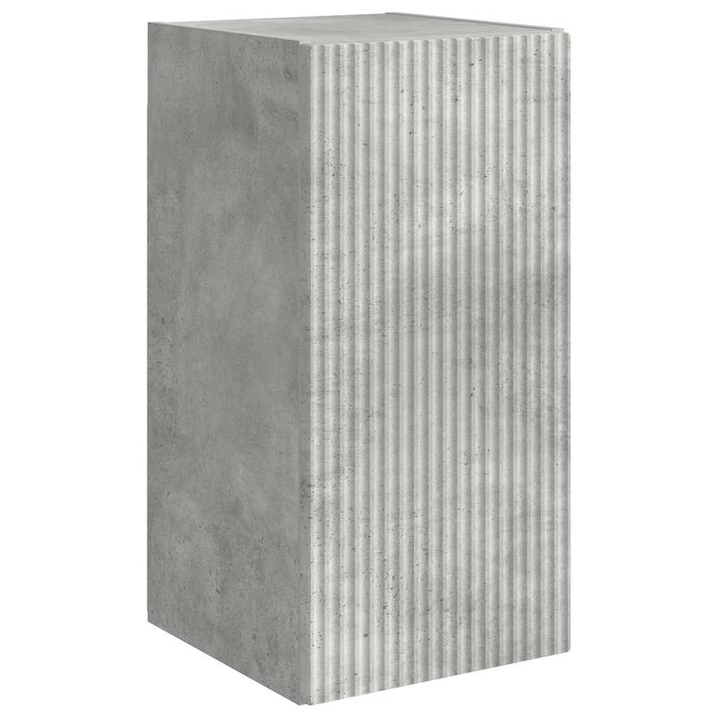 TV Cabinet Set 6 pcs Concrete Grey Engineered Wood