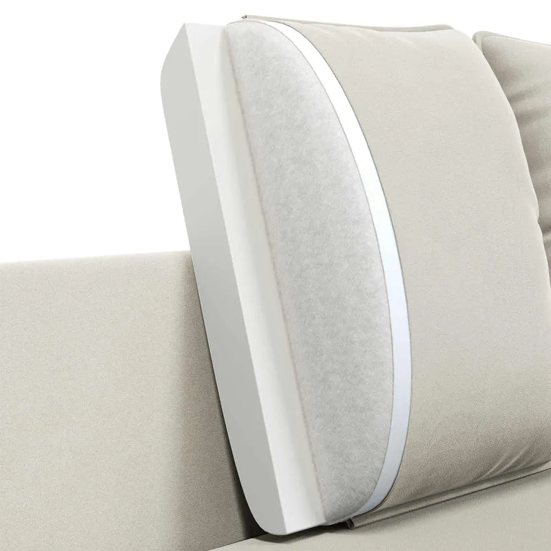 2-Seater Sofa 2-Seater Cream 188 x 81 x 89 cm Velvet