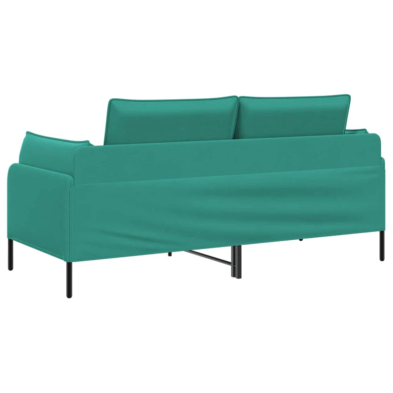 2-Seater Sofa 2-Seater Turquoise 188 x 81 x 89 cm Velvet