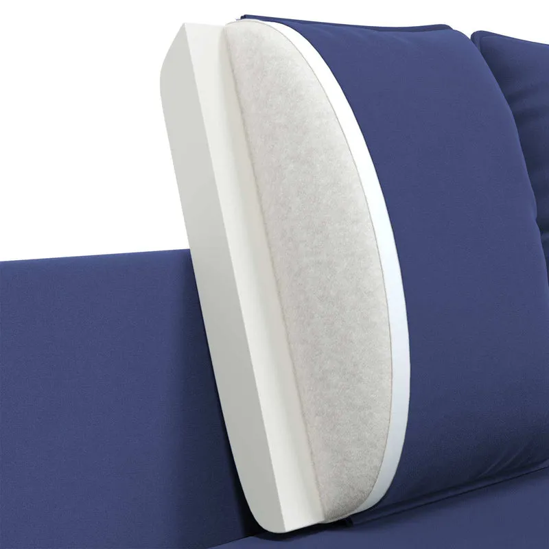 2-Seater Sofa 2-Seater Police Blue 188 x 81 x 89 cm Velvet