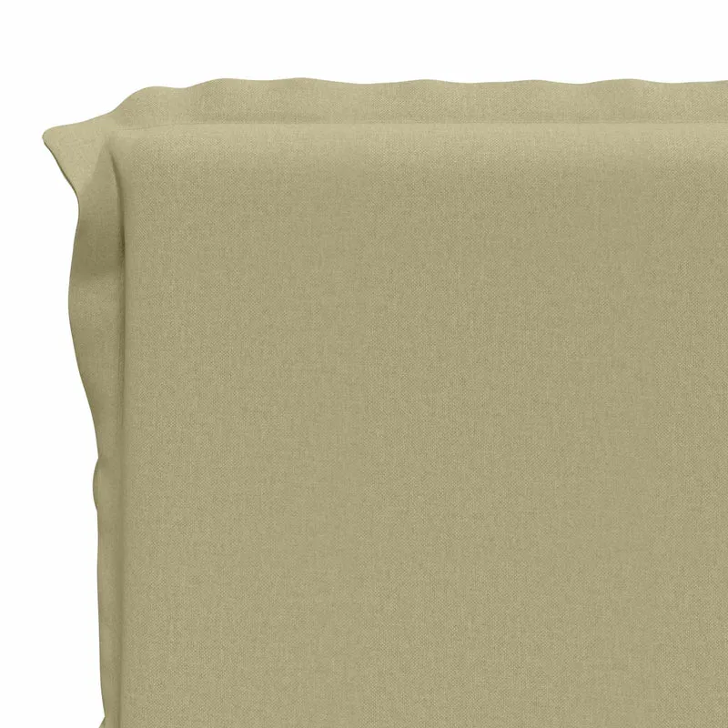 High Back Chair Cushion GEMERT 2 pcs 100% Polyester Light Green