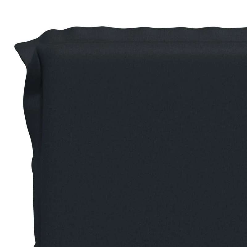 High Back Chair Cushion GEMERT 2 pcs 100% Polyester Dark Blue
