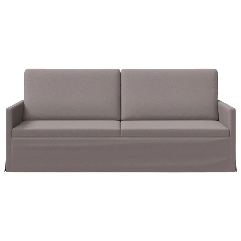 3 Seater Sofa Taupe 190 x 81 x 82 cm Fabric