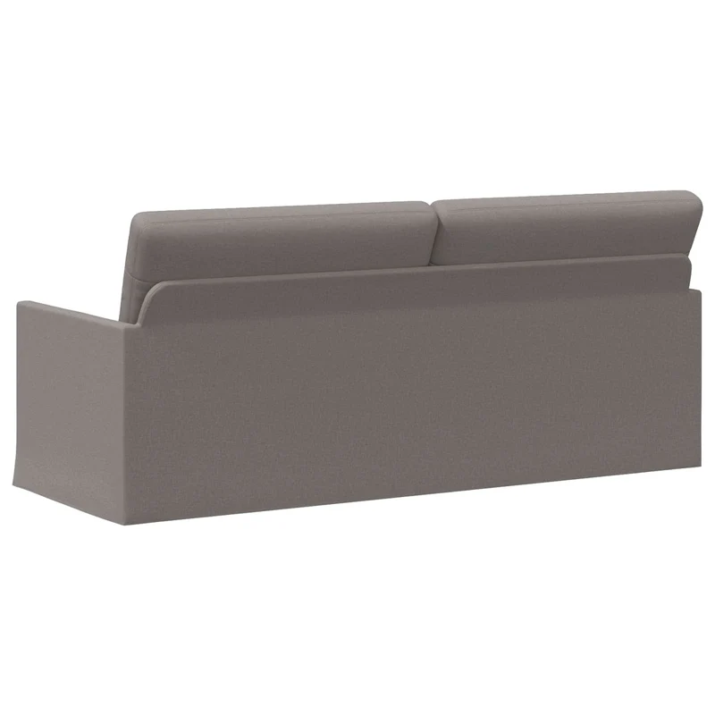 3 Seater Sofa Taupe 190 x 81 x 82 cm Fabric