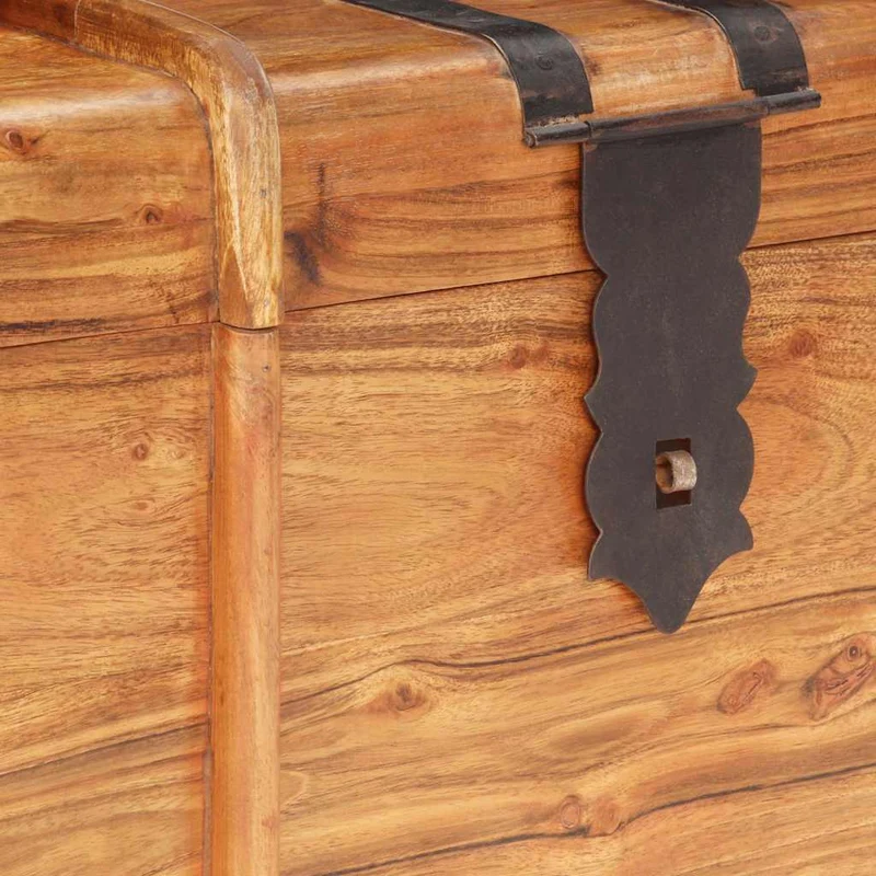 Storage Chest 90x40x40 cm Solid Acacia Wood