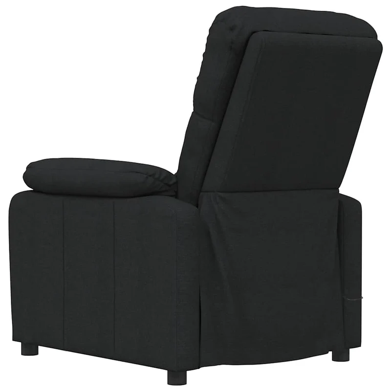 Massage Chair Black Fabric